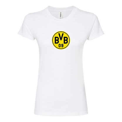 Women's Borussia Dortmund BVB FC Round Neck T-Shirt