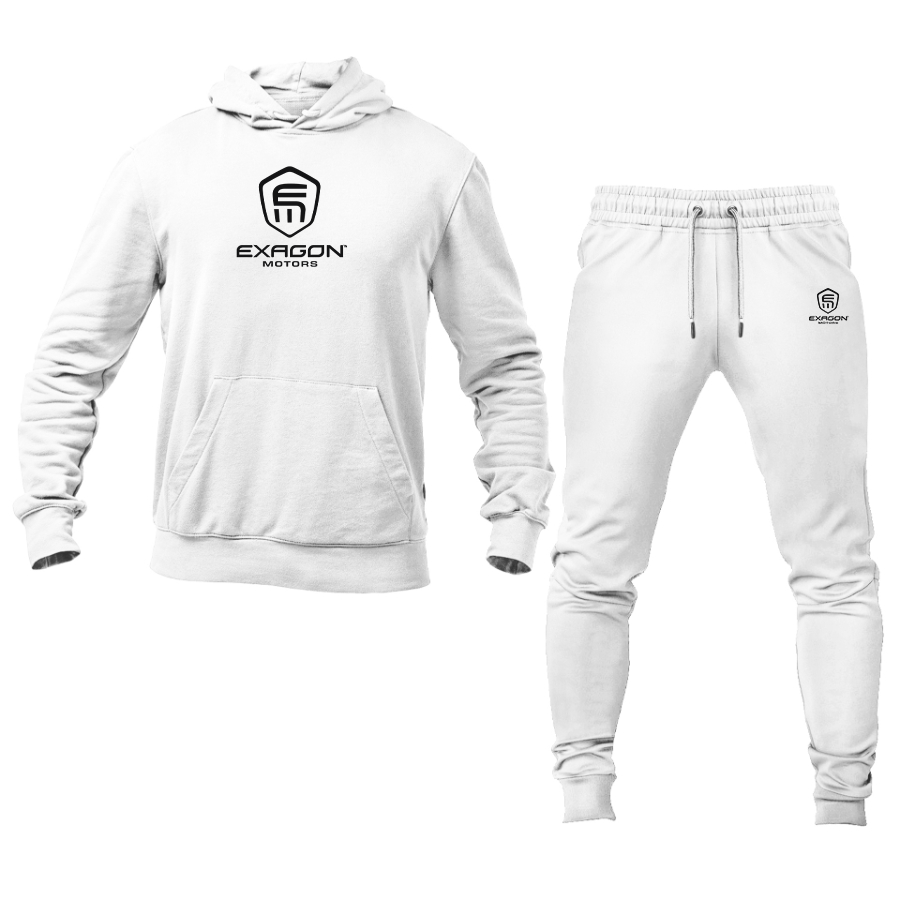Men's Exagon Motors Logo Hoodie Joggers Set