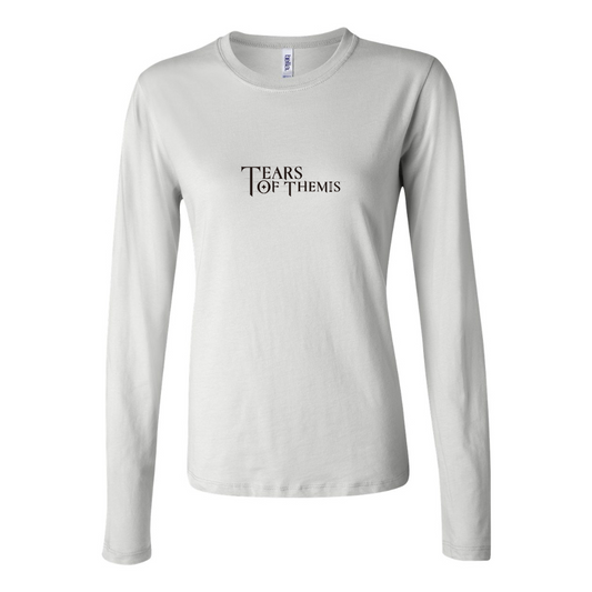 BELLA CANVAS Women’s Tear Of Themis Logo Jersey Long Sleeve Tee