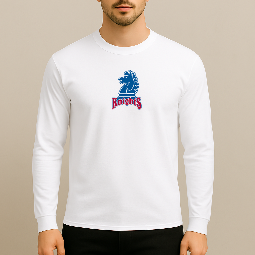 Men's Fairleigh Dickinson Knights Logo Long Sleeve T-Shirt