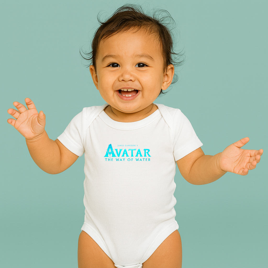 James Cameron Avatar The Way of Water Baby Romper Onesie