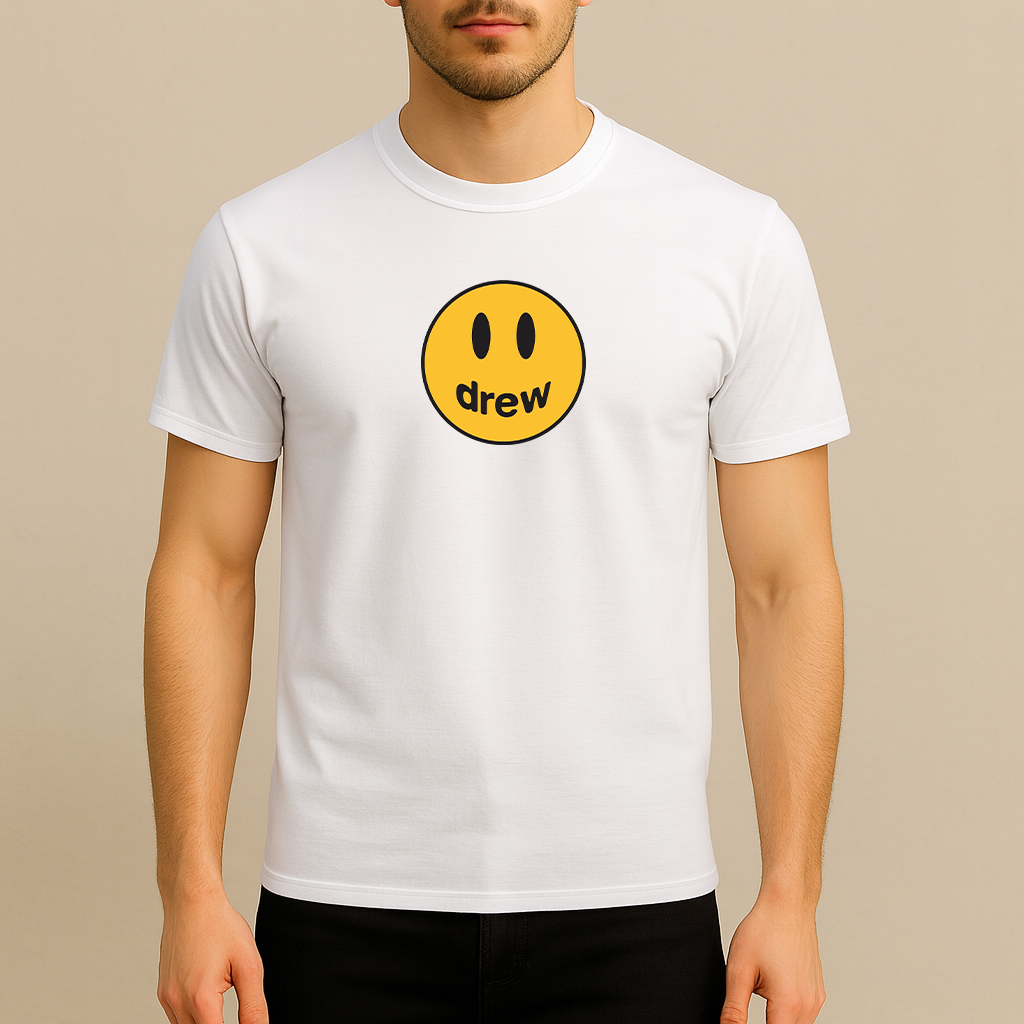 Men's Justin Bieber Drew Music Cotton T-Shirt