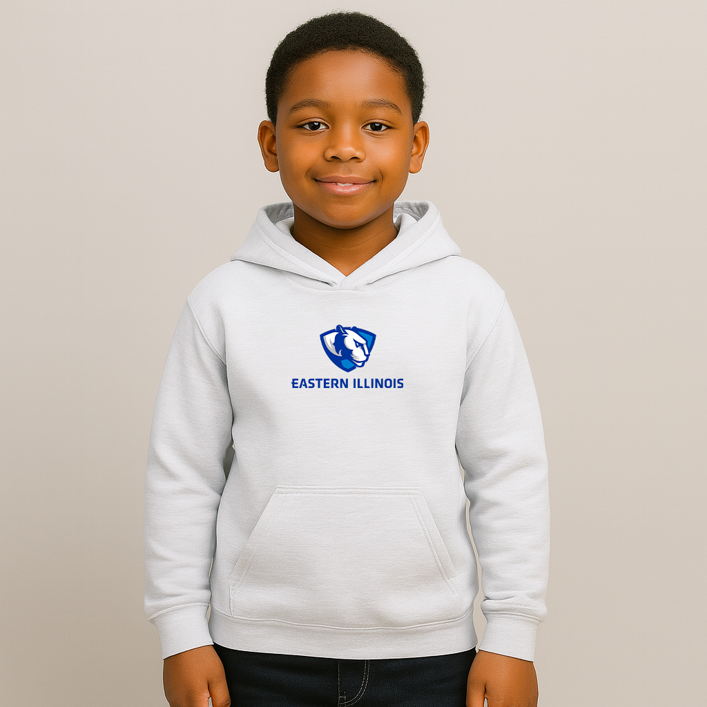 Youth Eastern Illinois Panthers Logo Pullover Hoodie