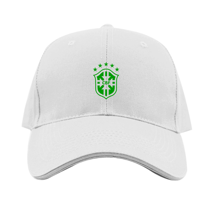 Brazil Soccer Dad Baseball Cap Hat