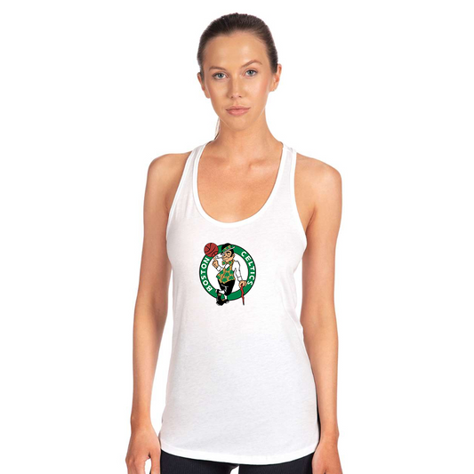 Women's Boston Celtics Logo Next Level Ideal Racerback Tank
