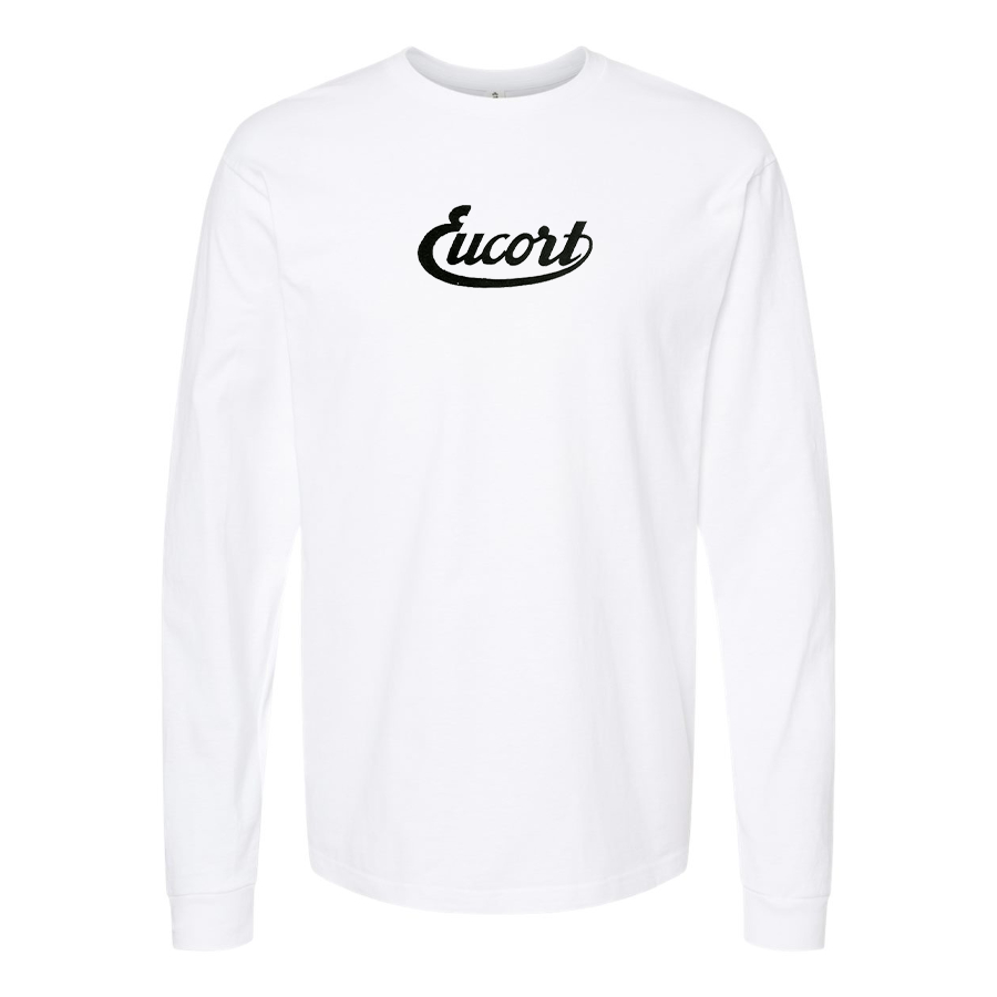Youth Eucort Logo Cotton Long Sleeve T-Shirt