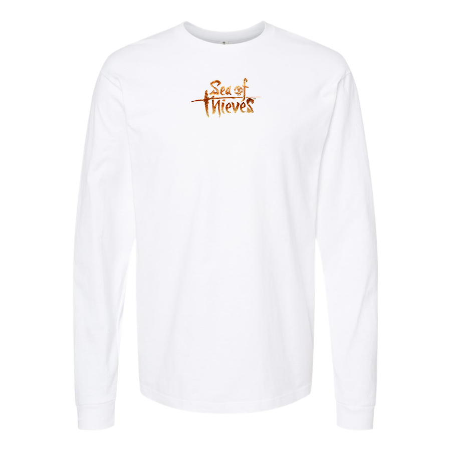 Youth Sea Of Thieves Logo Cotton Long Sleeve T-Shirt