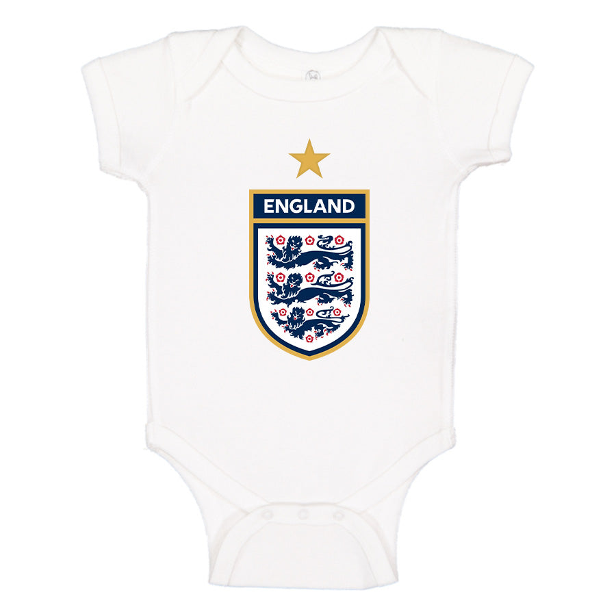 England National Soccer Team Baby Romper Onesie