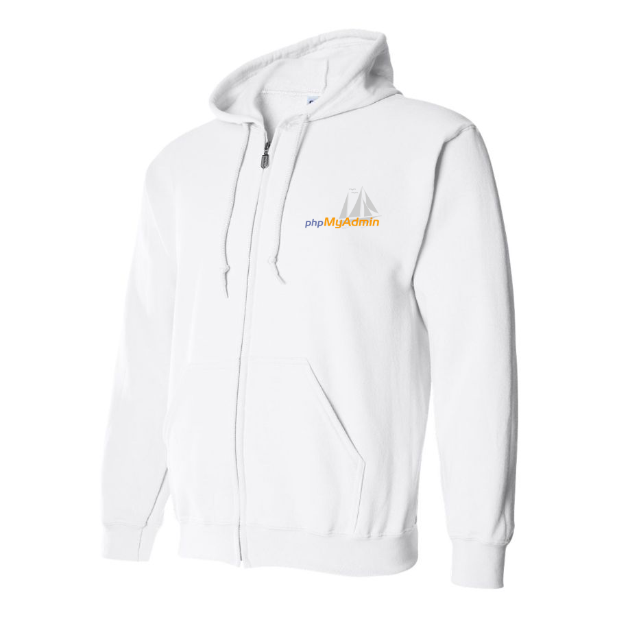 Men's phpMyAdmin Logo Zipper Hoodie