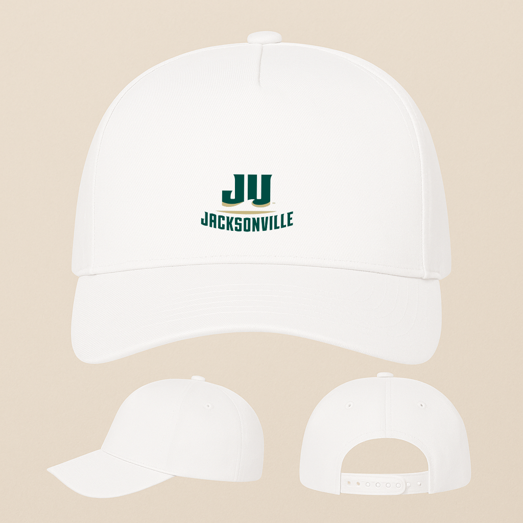 Jacksonville Dolphins Logo Five Panel Twill Snapback Cap