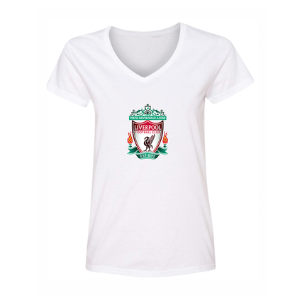 Women's Liverpool Football Club Est.1892 V-Neck T-Shirt