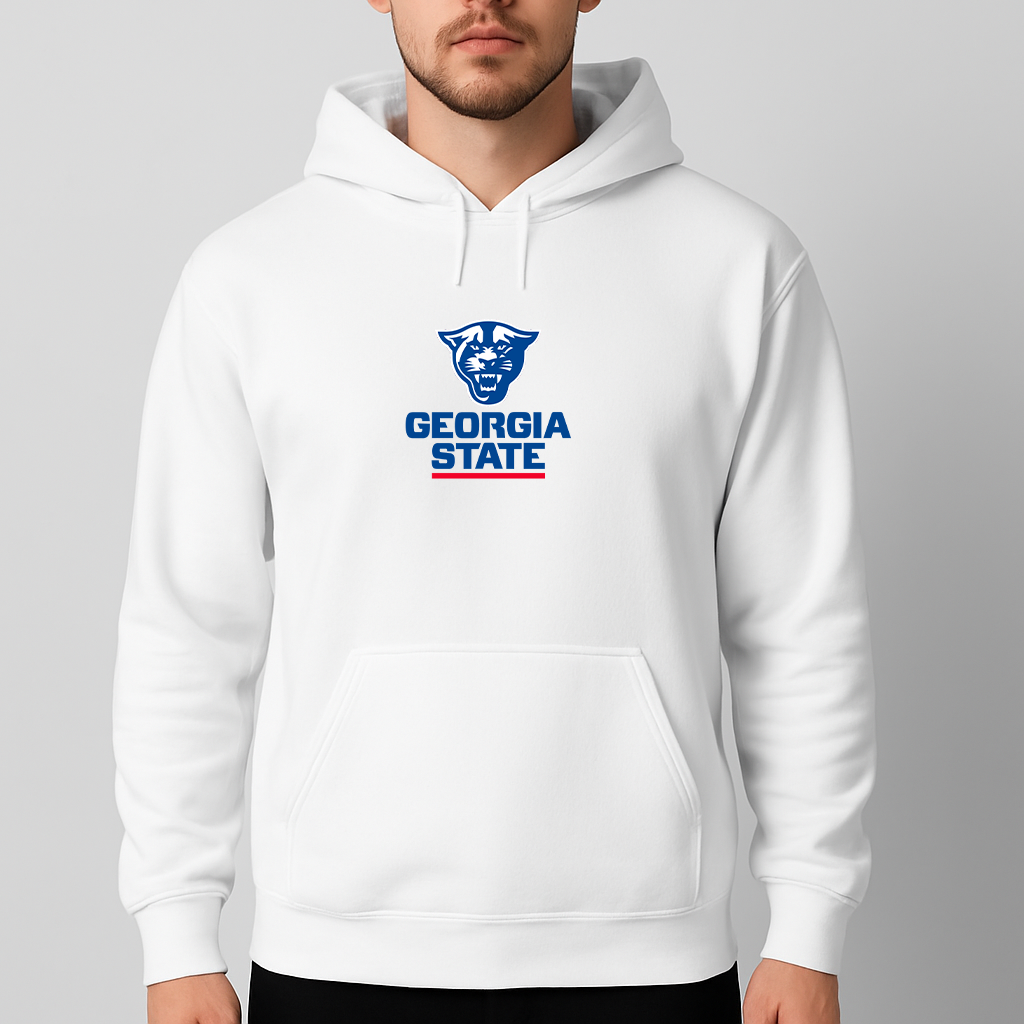 Men's Georgia State Panthers Logo Pullover Hoodie
