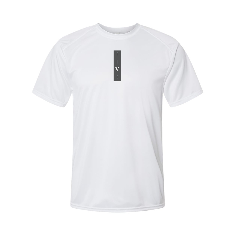 Men's Five Logo Polyester T-Shirt