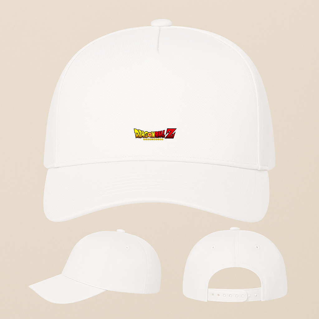 Dragon Ball Z Title Five Panel Twill Snapback Cap