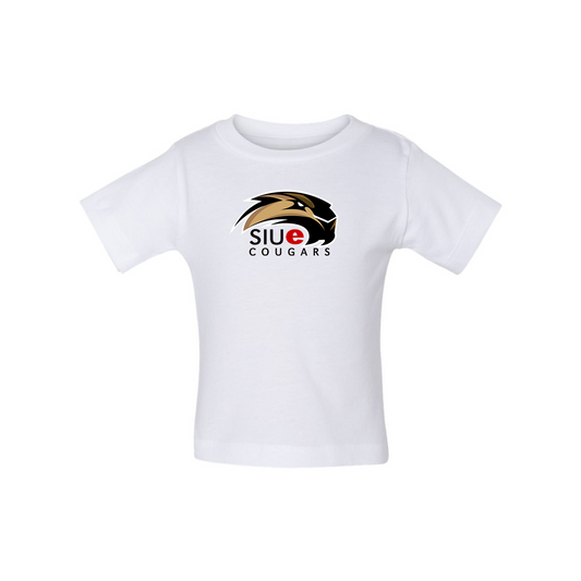 SIU Edwardsville Cougars Logo BELLA CANVAS Infant Jersey Tee