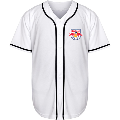 Men's New York Red Bulls FC Baseball Jersey