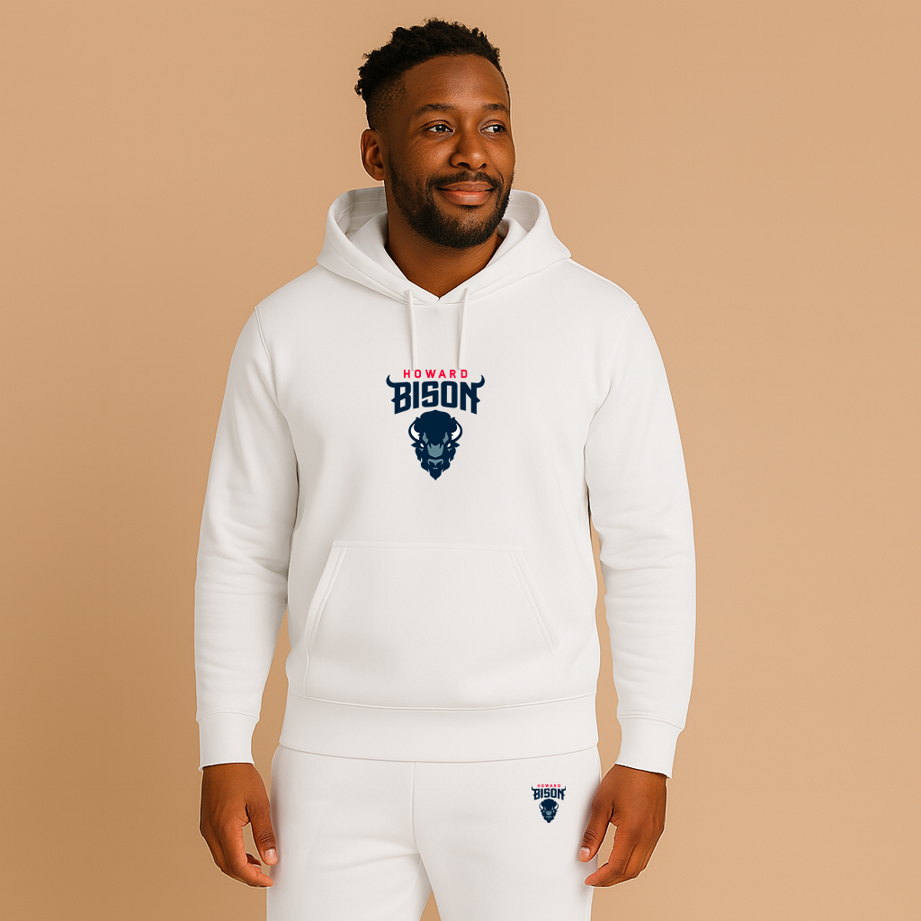 Men's Howard Bison Logo Hoodie Joggers Set