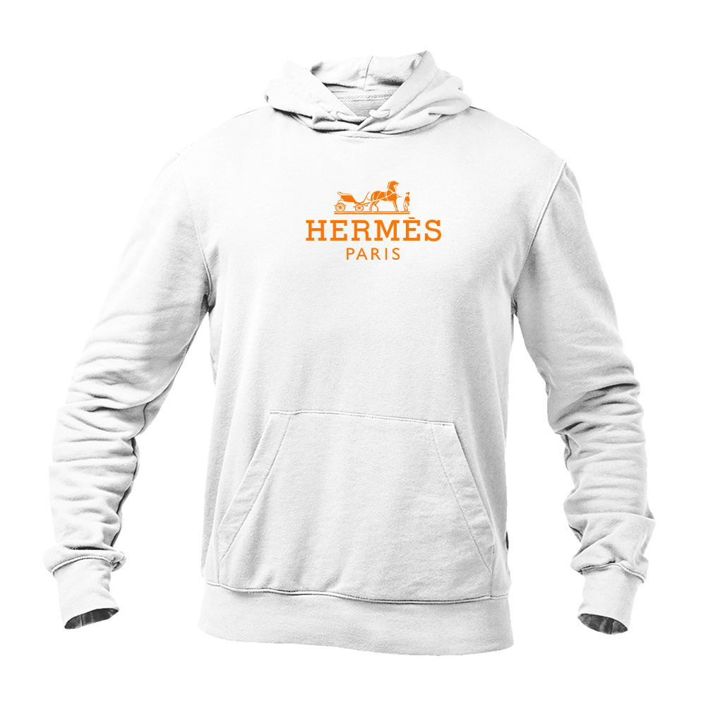 Men's Hermès Logo Pullover Hoodie