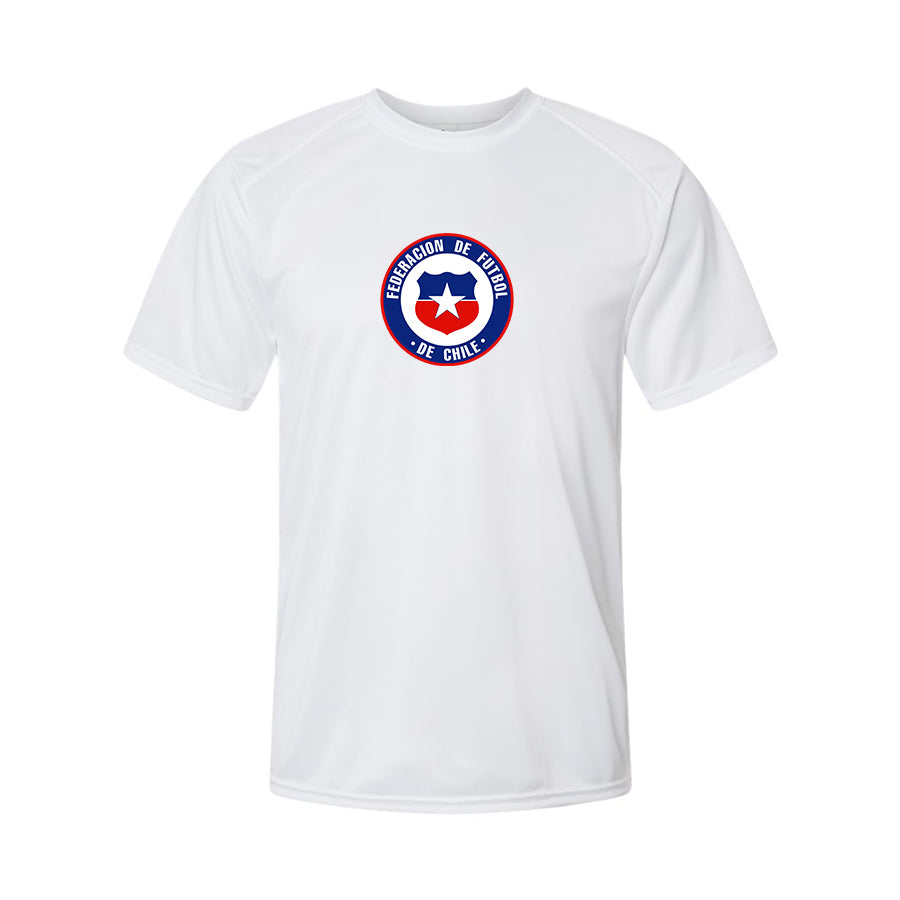 Men's Chile National Soccer Team  Performance T-Shirt