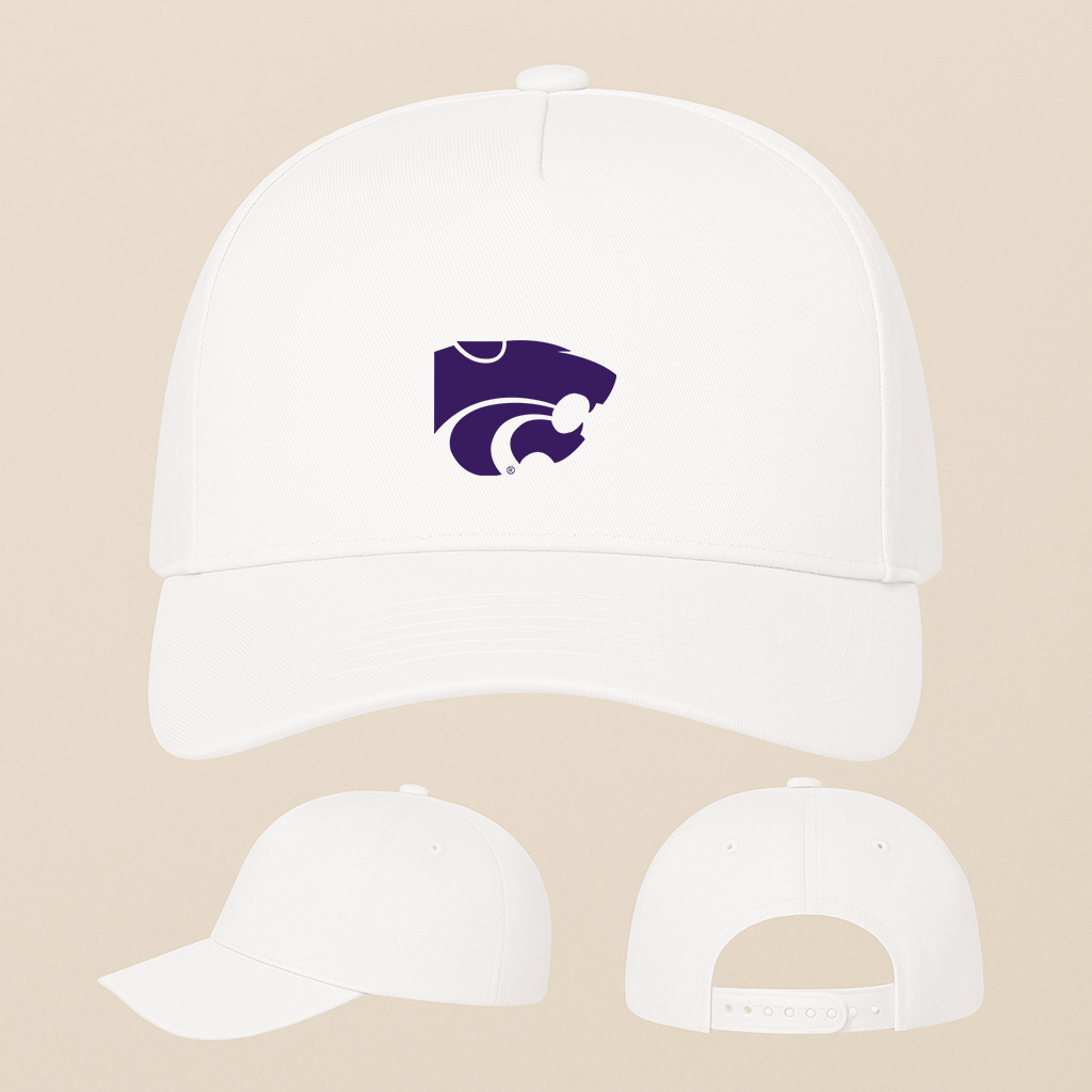 Kansas State Wildcats Logo Five Panel Twill Snapback Cap