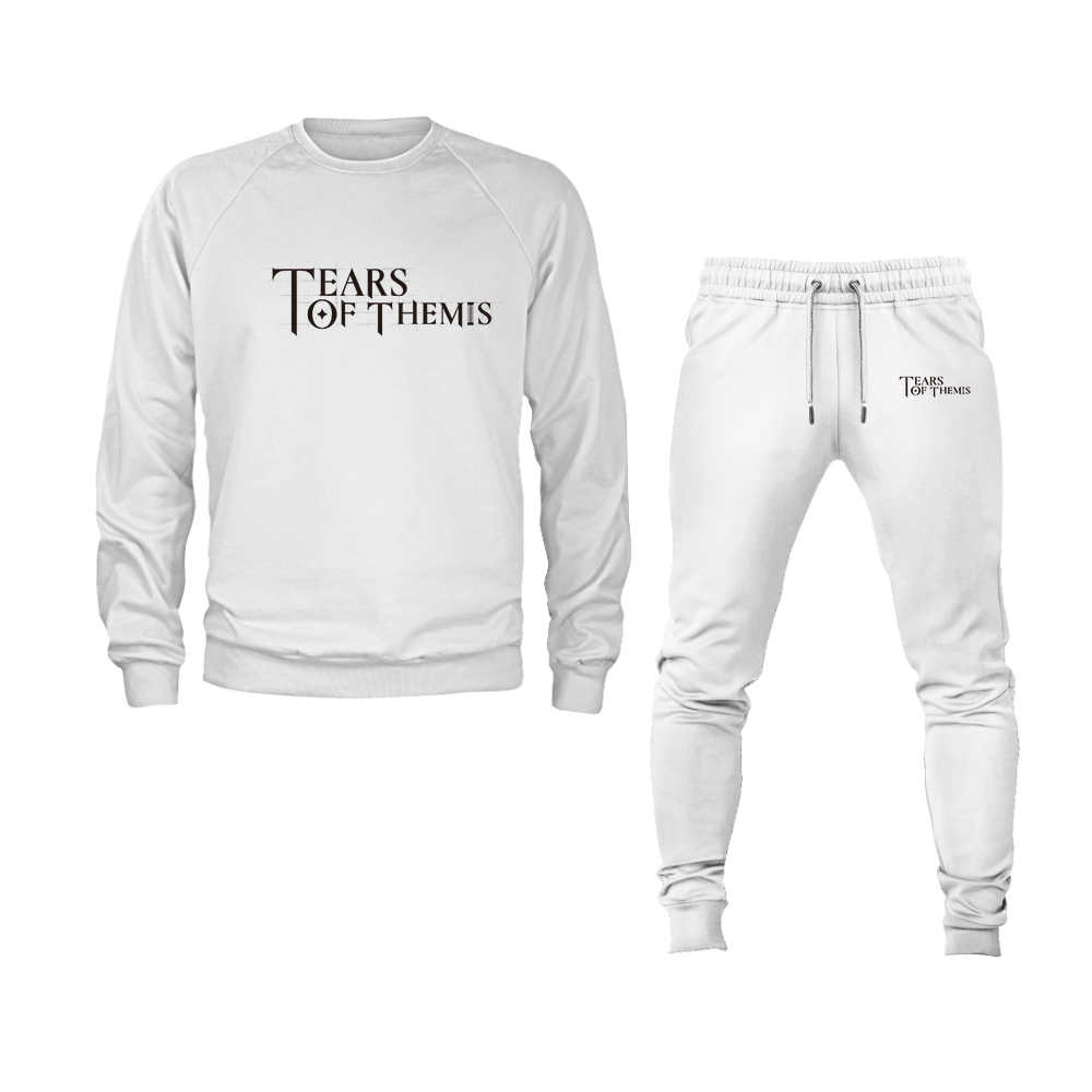Men's Tear Of Themis Logo Crewneck Sweatshirt Joggers Suit