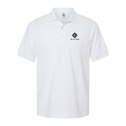Men's Rivian Logo Dry Blend Polo