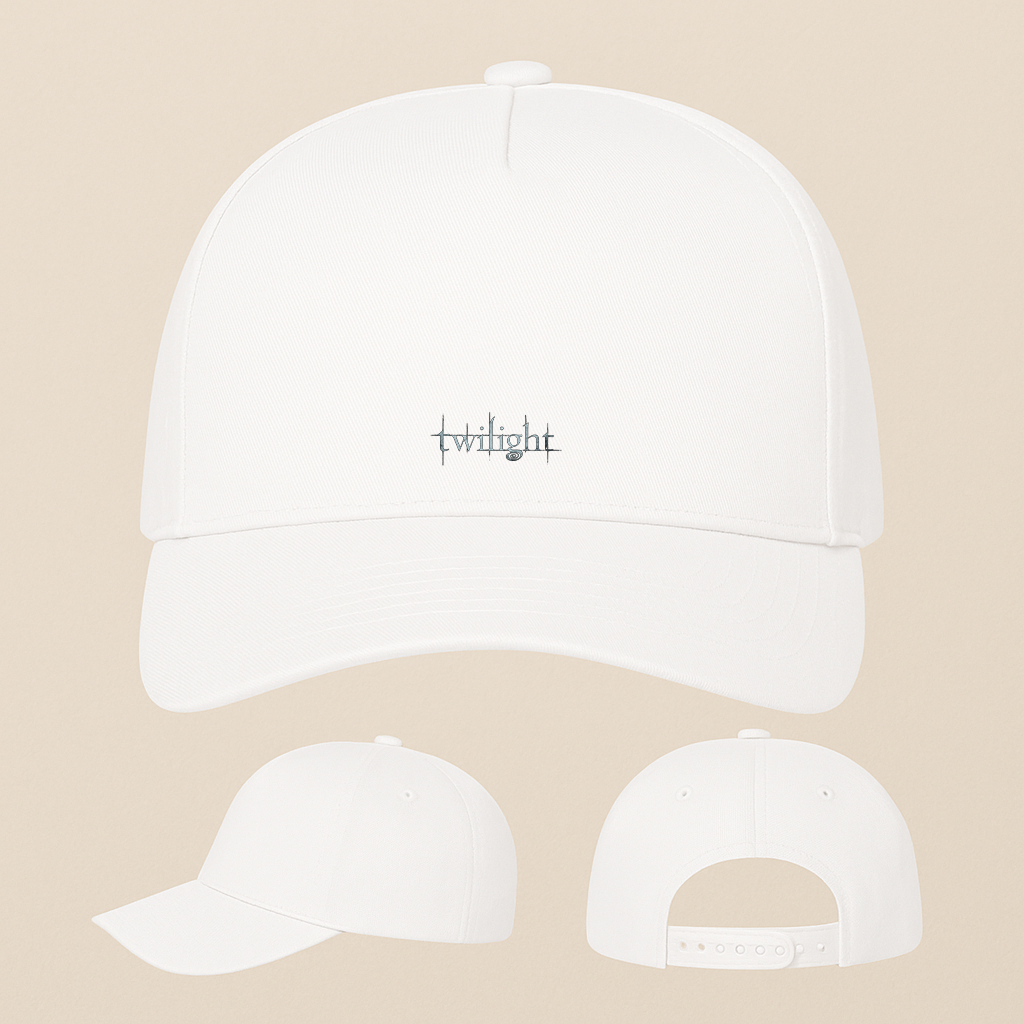 Twilight Movie Five Panel Twill Snapback Cap