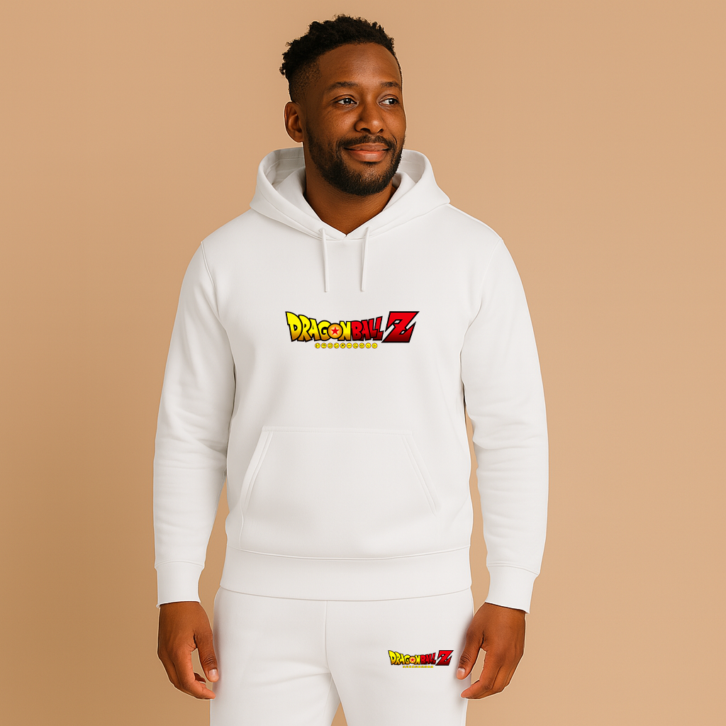 Men's Dragon Ball Z Title Hoodie Joggers Set