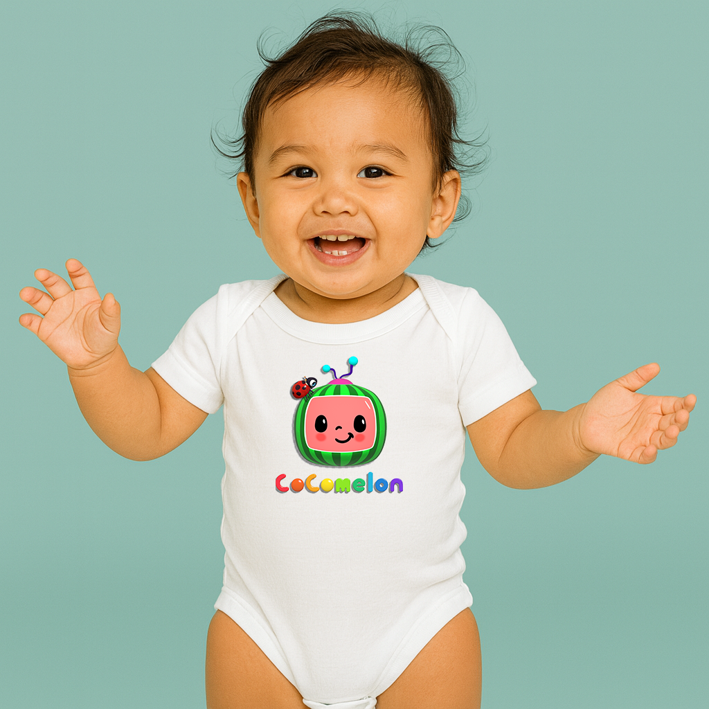 Cocomelon Cartoon Baby Romper Onesie