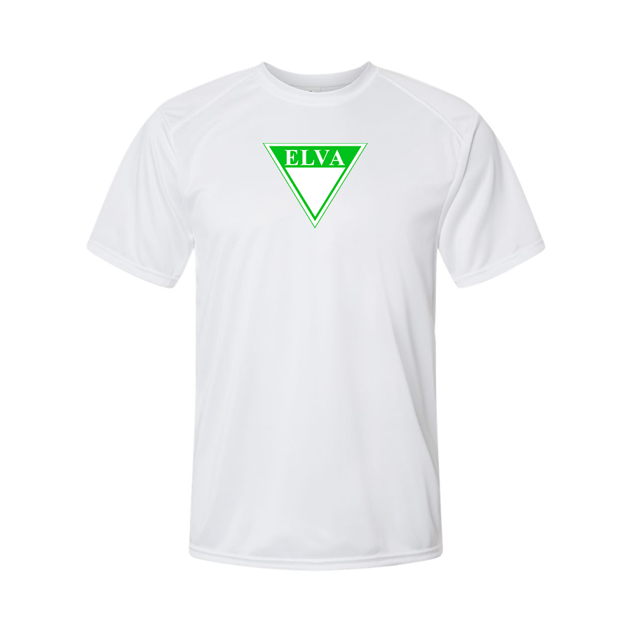 Men's Elva Logo Polyester T-Shirt