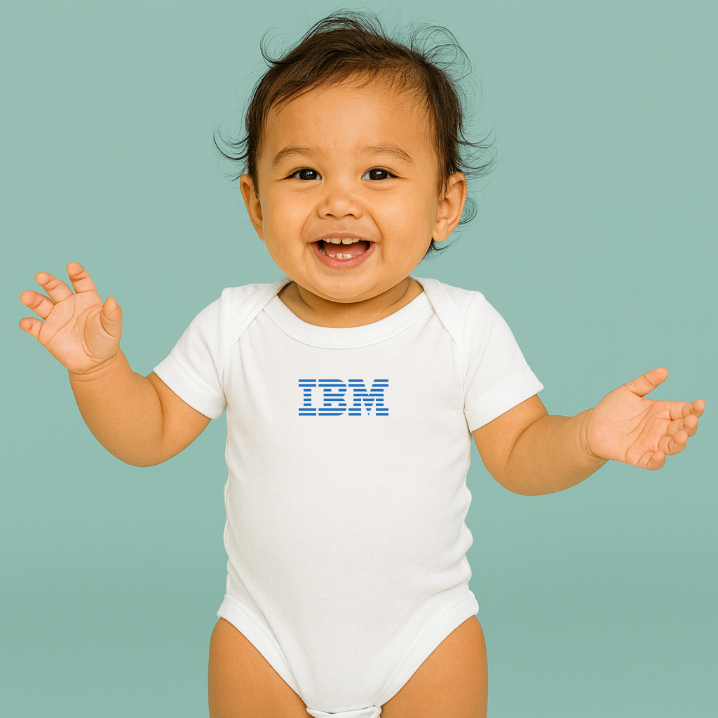 IBM Logo Baby Romper Onesie