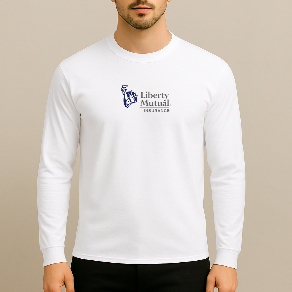 Men's Liberty Mutual Insurance Logo Long Sleeve T-Shirt