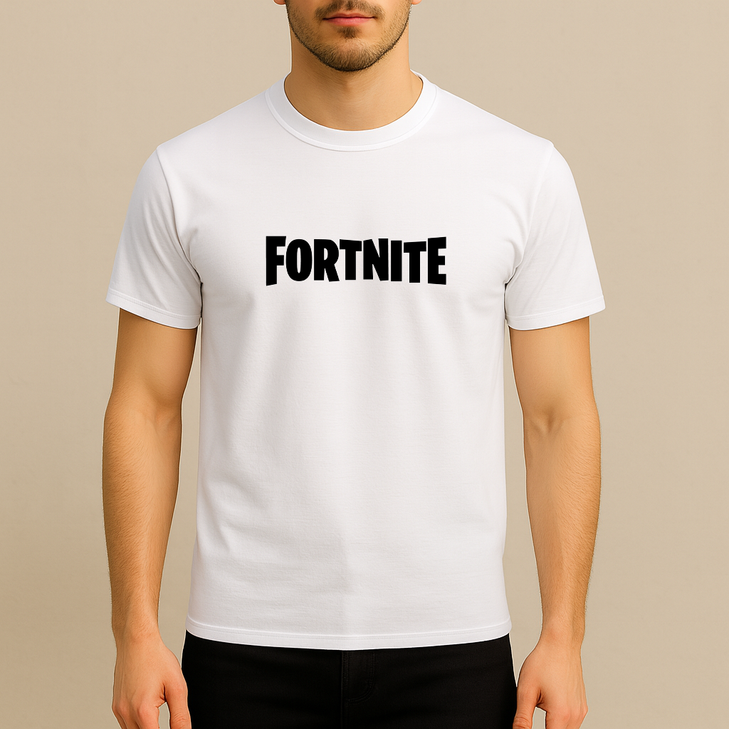Men's Fortnite Battle Royale Game Cotton T-Shirt