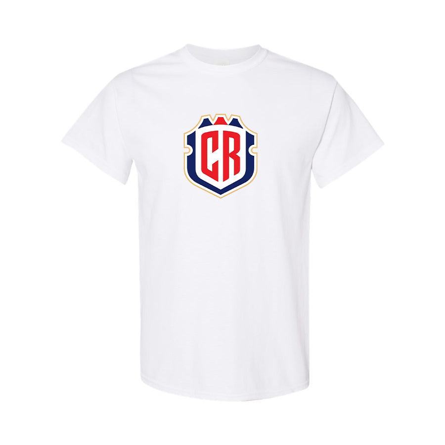 Men's Costa Rica National Soccer Team Cotton T-Shirt