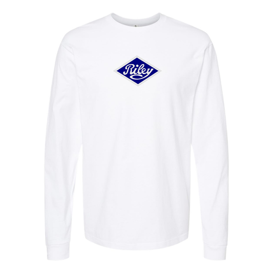 Youth Riley Logo Cotton Long Sleeve T-Shirt