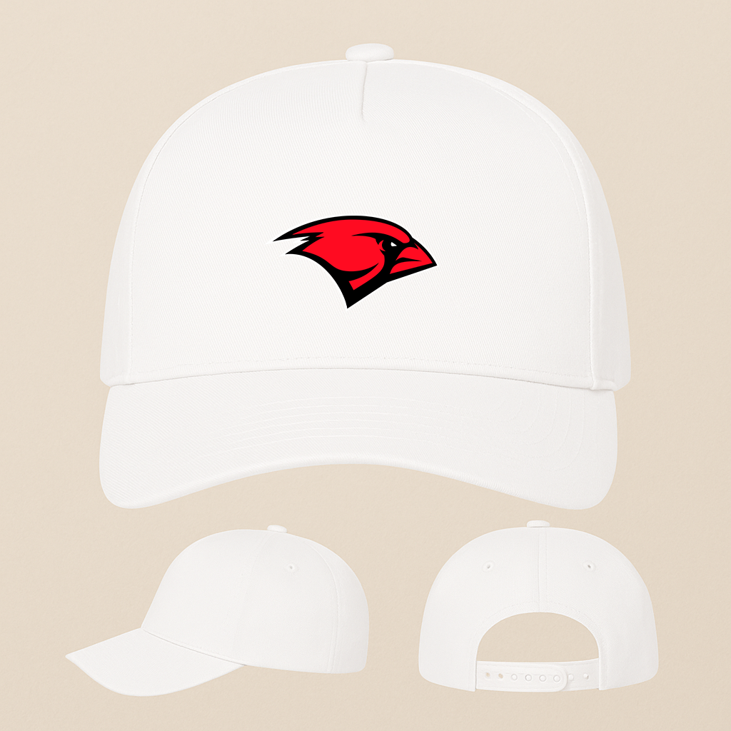 Incarnate Word Cardinals Logo Five Panel Twill Snapback Cap