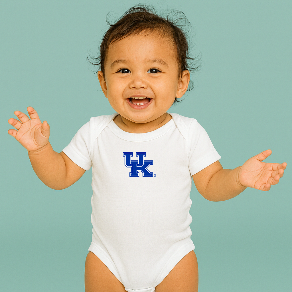 Kentucky Wildcats Logo Baby Romper Onesie