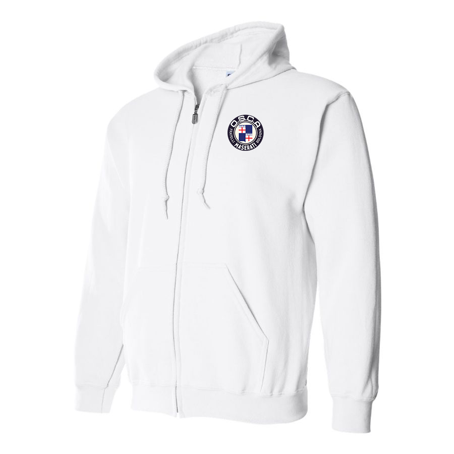 Men's O.S.C.A. Logo Zipper Hoodie