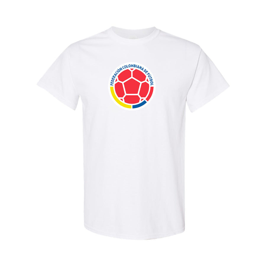 Men's Colombia National Soccer Team Cotton T-Shirt