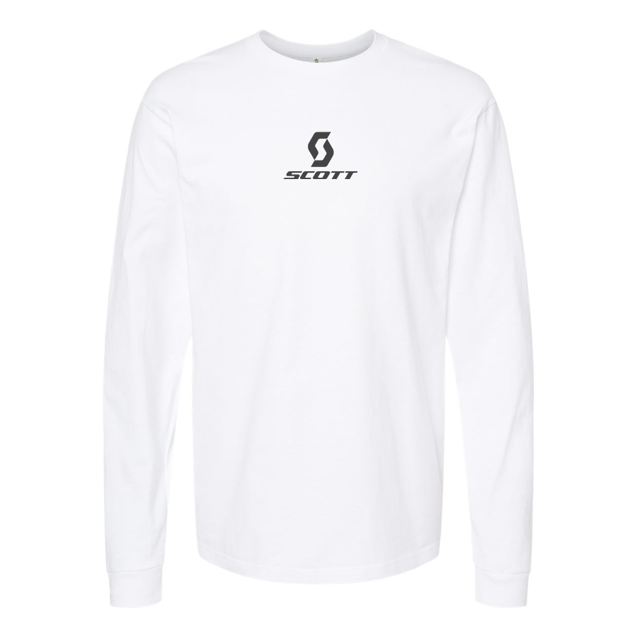 Youth Scott Logo Cotton Long Sleeve T-Shirt