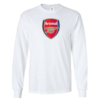 Men's Arsenal Soccer Long Sleeve T-Shirt