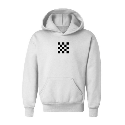 Youth Checker Motors Corporation Logo Pullover Hoodie