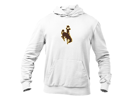 Men's Wyoming Cowboys Gildan Heavy Blend Hooded Sweatshirt