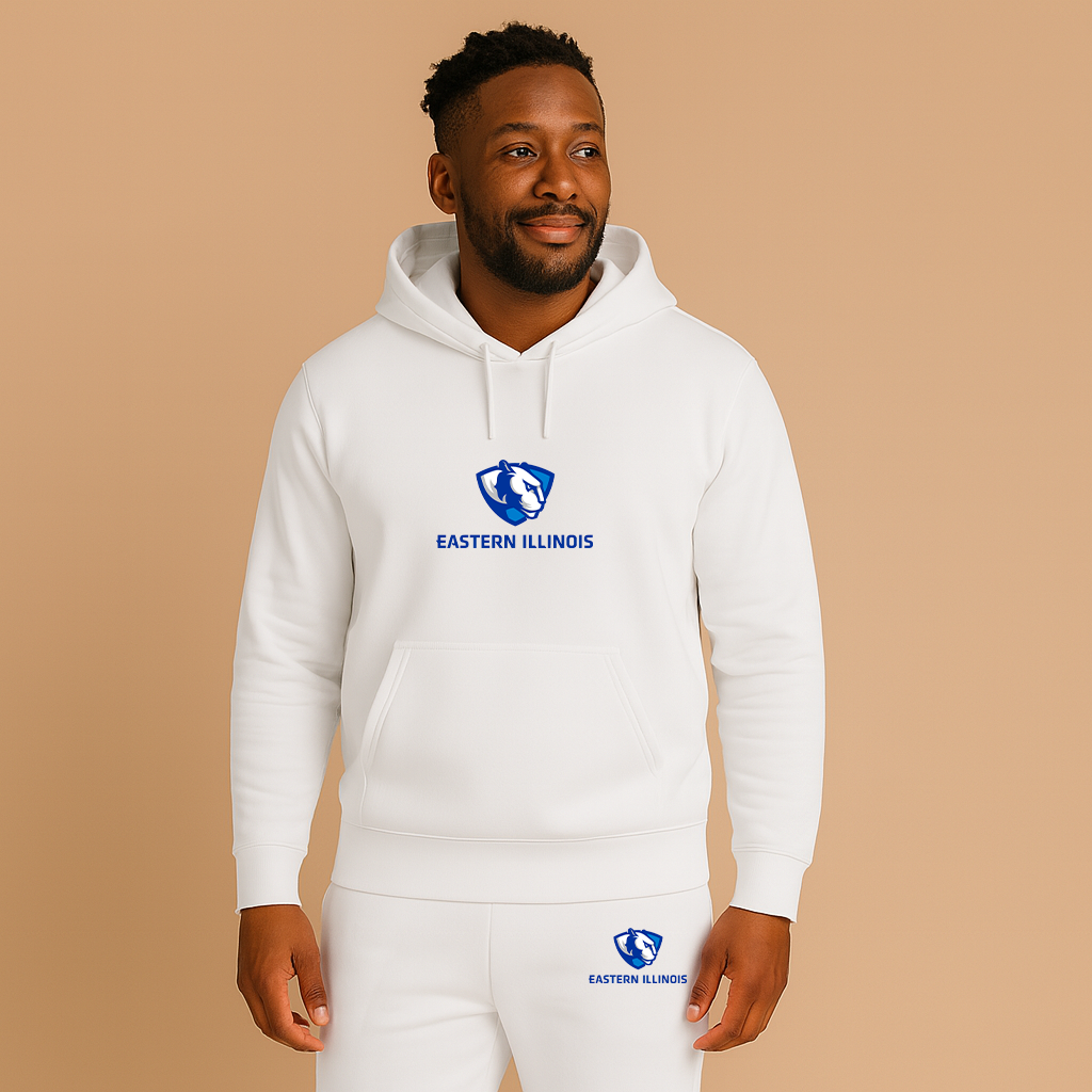 Men's Eastern Illinois Panthers Logo Hoodie Joggers Set