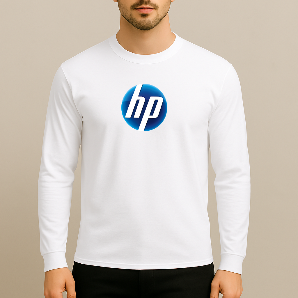 Men's HP Logo Long Sleeve T-Shirt