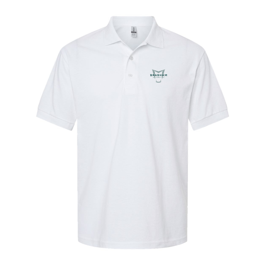 Men's Brabham Automotive Logo Dry Blend Polo