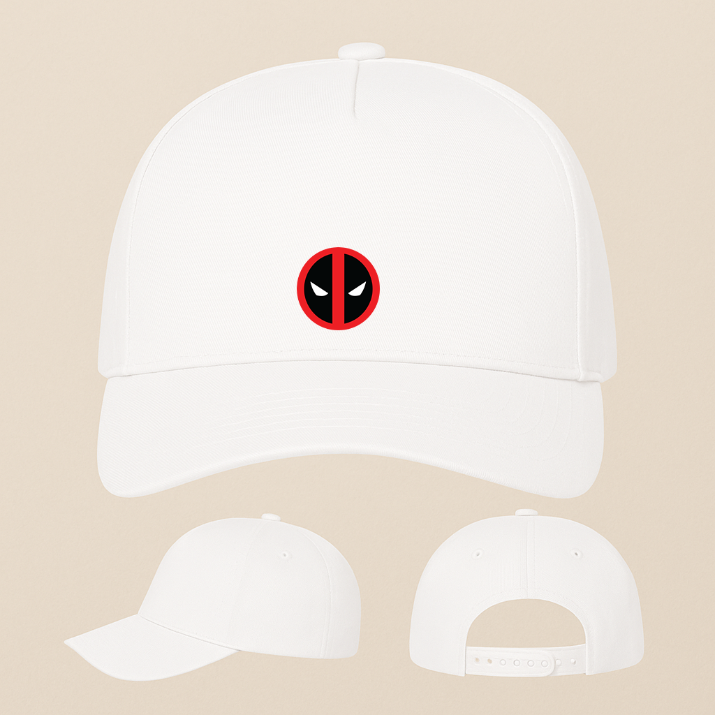 Deadpool Marvel Superhero Five Panel Twill Snapback Cap