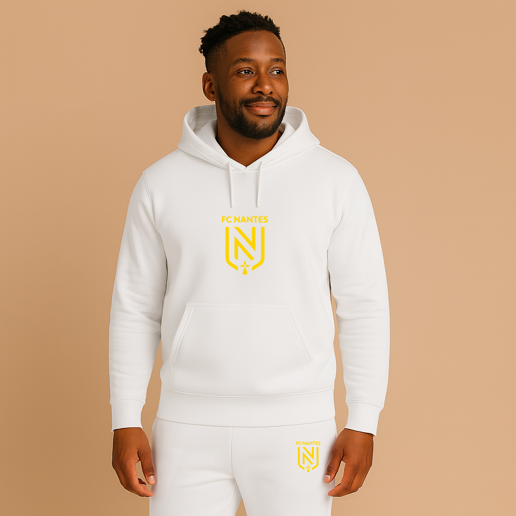 Men's FC Nantes Soccer Logo Hoodie Joggers Set