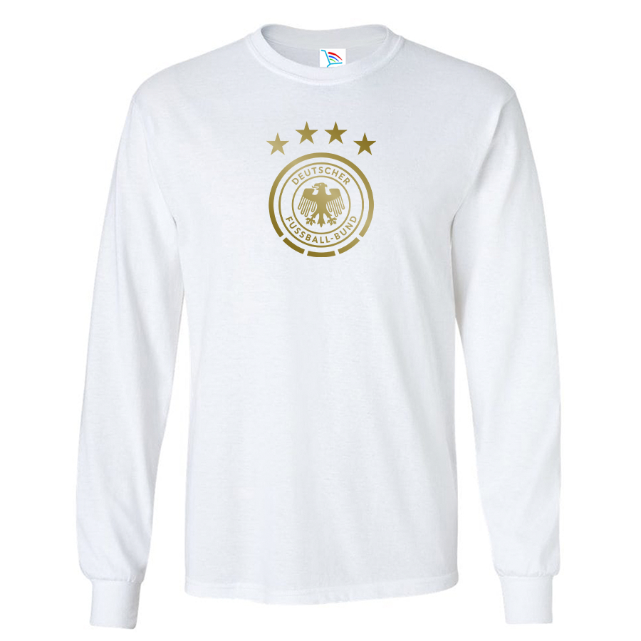 Men's Germany Soccer Long Sleeve T-Shirt