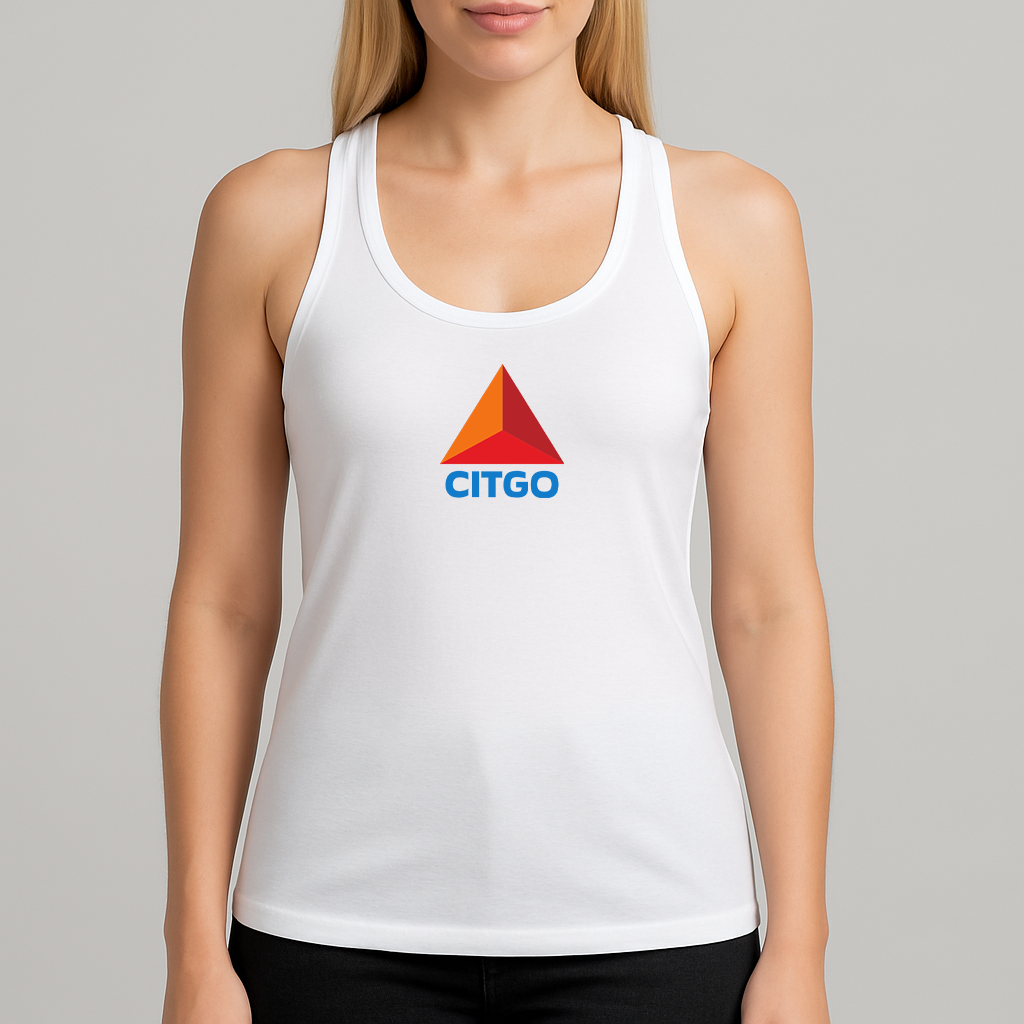 Women's Citgo Gas Station Racerback Tank Top
